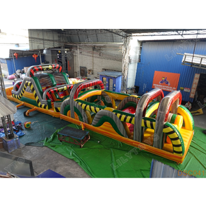 Bền thương mại nhỏ tùy chỉnh <span class=keywords><strong>Inflatable</strong></span> thách thức trò chơi <span class=keywords><strong>Inflatable</strong></span> chướng ngại vật cho trẻ em và người lớn - Product Image 1