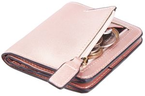 <span class=keywords><strong>Portefeuille</strong></span> compact pour <span class=keywords><strong>femme</strong></span> en similicuir personnalisé avec blocage RFID, fermeture à boutons, fenêtre d'identification et doublure en nylon - Mini porte-monnaie - Product Image 5