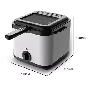 2023 Hot Selling High, Speed Easy Clean Stainless Steel Electric 2.5l Oil Cooker Electric Deep fryers/