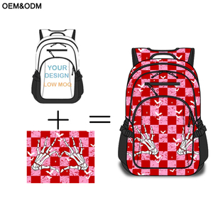 Mochila de viaje personalizada al por mayor para mujer, mochilas escolares universitarias de marca de lujo para niños y hombres, mochila de gran capacidad para estudiantes - Product Image 3