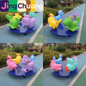 Silla giratoria para cuatro personas para jardín de infantes, parque infantil al aire libre, comunidad, más <span class=keywords><strong>que</strong></span> solo figuras pequeñas de dibujos animados, niños giratorios - Product Image 3