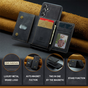 DG.MING 2 In 1 custodia In pelle a portafoglio magnetica staccabile per <span class=keywords><strong>Samsung</strong></span> Galaxy A55 A35 A15 A54 A34 A24 A14 A73 A53 A33 A23 <span class=keywords><strong>A13</strong></span> 4G 5G - Product Image 5