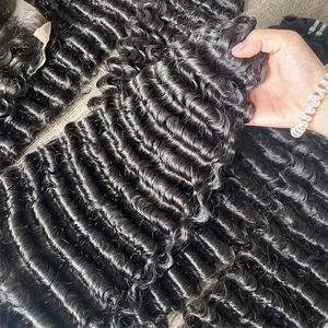 Hot Selling Burmese Virgin Cuticle Aligned Cambodian Natural Black Kinky Curly Hair Raw Burmese Curly Human Hair Bundles - Product Image 4
