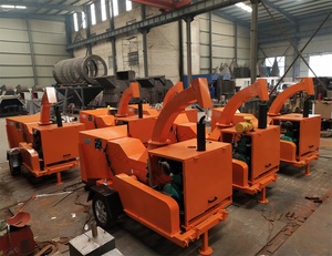2025 Nouveau Design Diesel Rice Husk Noyer Shell Crusher Wood Chipper Moteur Moteur Inclus 1 an de garantie-Disponible Californie - Product Image 1
