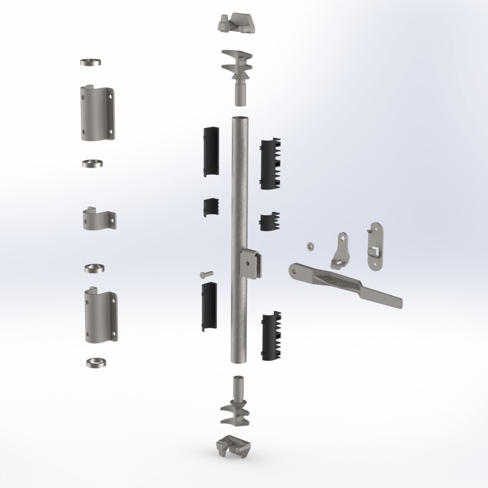Reefer Container Structure Parts Dry Reefer Tank Shipping Container Door Body Floor Structure Spare ...
