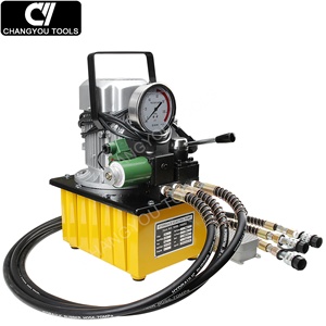 HHB-700D3 <b>Pump</b> High 700 <b>Bar</b> Three-Action Hydraulic Power Source HHB-700D3, HHB-700D3 Mini High Water <b>Pump</b> - Product Image 3