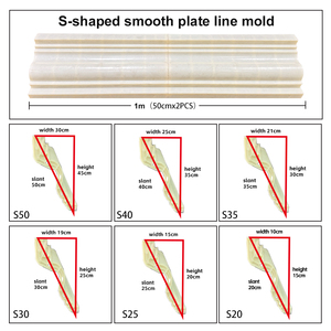 2025 <span class=keywords><strong>prix</strong></span> de gros d'usine pour la décoration extérieure de bord de toit moules en plastique d'avant-toit en béton de ménage - Product Image 5