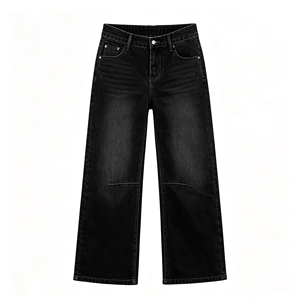 <span class=keywords><strong>Jean</strong></span> de maternité doux pour <span class=keywords><strong>femme</strong></span>, taille haute, en denim extensible, style décontracté et confortable pour le quotidien - Product Image 3