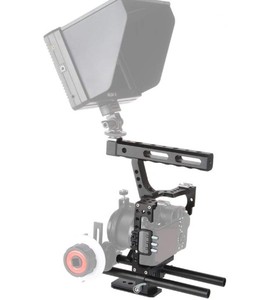 Viltrox VX-11 Hợp kim nhôm phim phim làm video máy ảnh Cage <span class=keywords><strong>Kit</strong></span> ổn định cho GH5/GH4 <span class=keywords><strong>Sony</strong></span> A7S/A7/A7R/<span class=keywords><strong>A7RII</strong></span>/A7SII - Product Image 4