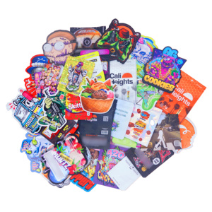 Bolsas de Mylar de Alta Calidad con Cierre, Bolsas de Mylar de 3.5g para Almacenamiento en el Hogar, Bolsas de Plástico Impresas Personalizadas <span class=keywords><strong>a</strong></span> Prueba de Olores, de Grado Alimenticio - Product Image 5