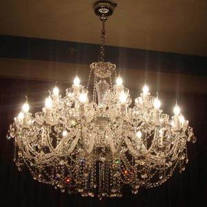 Lampadario Grande per Villa, Lampadario Europeo in Cristallo per Soggiorno Duplex, Lampadario per Scale, Lampadario Extra Grande di Lusso per Hall di Hotel - Product Image 1