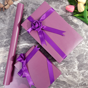 Papel de regalo rosa de boda personalizado para papel de regalo de cumpleaños - Product Image 4