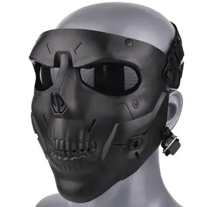 Halloween Half Face Masks Costume Skull Mask Wargame Tactical Mask  Motorcycle Face Mask Party Prop Halloween Cusume Airsoft Skull Mask Half  Face Masks