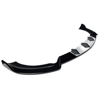 Lèvre de pare-chocs avant noir brillant pour Mercedes Benz W213 Classe E E260 E300 E43 AMG 2016 2017 2018 2019 2020 Spoiler avant