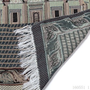 Alfombra de Oración Personalizada, Plegable, Ligera, de Lujo, Sajadah Tebal, Sejadah Turki, Anak Janamaz, Dorada, <span class=keywords><strong>Rosa</strong></span>, Negra, Blanca, Pakistaní - Product Image 3