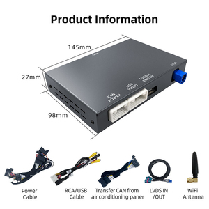 Module CarPlay Android Auto sans fil Rhythm pour <span class=keywords><strong>Audi</strong></span> A6 A7 <span class=keywords><strong>MMI</strong></span> 3G 2010-2015, commande vocale intelligente, navigation en ligne - Product Image 3
