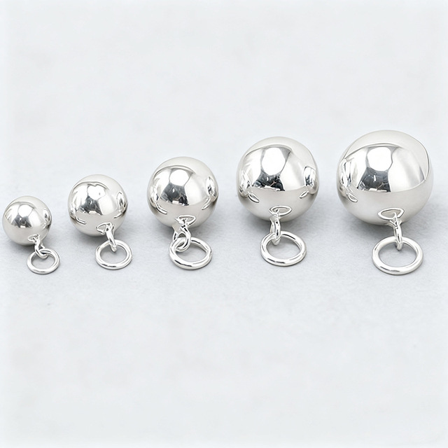 925 Sterling Silver Bell Pendants  for Necklace Pendants Earrings Jewelry Making DIY Crafts Findings