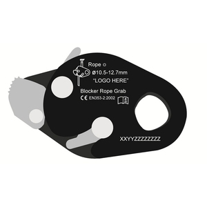 Bloqueur de corde en alliage d'aluminium CE EN353-2 EN358 15kN Antichute - Product Image 3