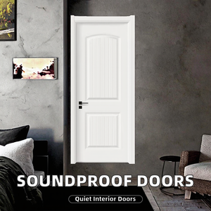 Porte Interne Moderne in MDF, Insonorizzate, per Camera da Letto e Cucina, Isolanti, Finitura Bianca, Apertura Manuale, Feng Shui 5 - Product Image 3