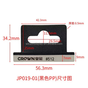 Hot Sale PP Plastic Hole <b>Hook</b> <b>Adhesive</b> Hanging Hole hang Tab Supermarket Self <b>Adhesive</b> Packing Plastic hang Tabs - Product Image 3