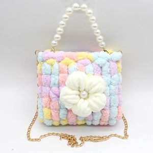 Hilo de Tejer Doble Antiestático, Suave y Voluminoso, Mezcla de Poliéster, para Tejer a Mano y Coser, con Patrón Teñido para Suéteres - Product Image 5