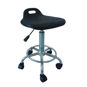 Antistatic Durable PU Foam Dental Laboratory Cleanroom Furniture ESD Chair