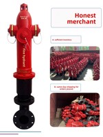 Hydrant d'incendie extérieur résistant aux chocs et régulateur de pression SSFT150/65-1.6 DN150