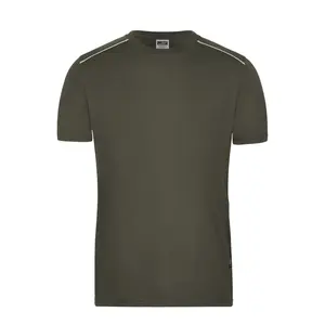 Camiseta de Trabajo para Hombre, Color Sólido, Mercancía Profesional - Product Image 3