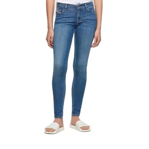 Pantalones de Fitness para Mujer, Personalizados, Levanta Glúteos, Cintura Alta, Jeans Lavados, Venta al por Mayor, Jeans Clásicos Casuales para Mujer - Product Image 3