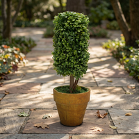 Plantes artificielles de 15 cm avec pots, verdure d'intérieur réaliste, plantes décoratives pour la maison, le bureau, le salon, la décoration du jardin