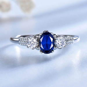 Ювелирное кольцо из драгоценных камней, 925 стерлингового серебра - Product Image 3