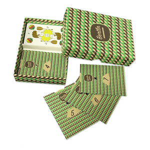 <span class=keywords><strong>Mazzo</strong></span> di giochi di <span class=keywords><strong>carte</strong></span> di un pezzo con stampa personalizzata per bambini - Product Image 1