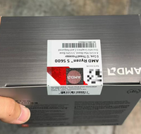 UNTUK AMD Ryzen 5 5600 CPU Desktop Baru Original Dalam Kemasan / Bekas Prosesor 6 Core 12 Thread Soket AM4 Chip Gaming Zen3