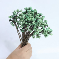 Nouvelles Fleurs Séchées 2026, Baies Blanches Préservées, Écologiques, Toucher Naturel pour la Maison, Fête des Mères, Noël