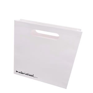 New Design Luxury <b>Gift</b> <b>Bags</b> Custom Art Paper Matt Lamination Store Take Away <b>Personal</b> Logo Print Hollow Handle - Product Image 2