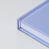 Agenda personnalisé de haute qualité imprimé A5 avec couverture rigide Agenda Journal bleu carnet de notes en papier fantaisie