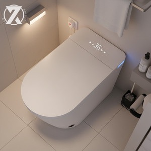 Bidet WC Installation facile Matériel écologique Conception économiseur d'eau Système écoénergétique Sanitaires en céramique Fermeture douce - Product Image 1