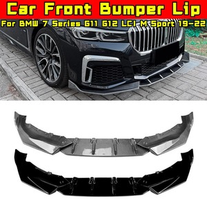 สำหรับ BMW ซีรีส์ 7 G11 G12 LCI M Sport ปี 2019-2022 สปอยเลอร์กันชนหน้า ดิฟฟิวเซอร์ ชิ้นส่วนตกแต่งกันชน อุปกรณ์เสริม - Product Image 1