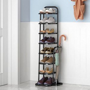 Multi Layer Metal <b>Shoe</b> Rack X326 <b>Space</b> <b>Saving</b> Doorway <b>Storage</b> For Sneakers And High Heels - Product Image 4