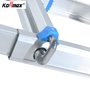Échelle pliante multifonction en aluminium - Portable pour usage domestique et extérieur, modèle en A, extensible pour la construction - Product Image 4