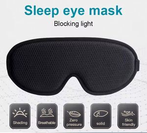 Hot Selling <b>Light</b> Weighted Eyeshade 3D <b>Sleep</b> Mesh Memory Foam Eye Mask for Traveling - Product Image 3