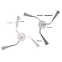 Pièces de rechange compatibles pour aspirateur robot dji ROMO S/ROMO A/ROMO P Edge, accessoires de brosse latérale