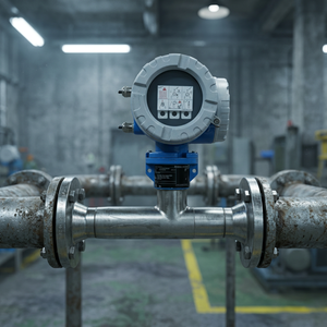 Débitmètre massique thermique à distance Endress+Hauser T-mass F 500, mesure bidirectionnelle du débit, capteur de débit d'air/gaz industriel, OEM - Product Image 4