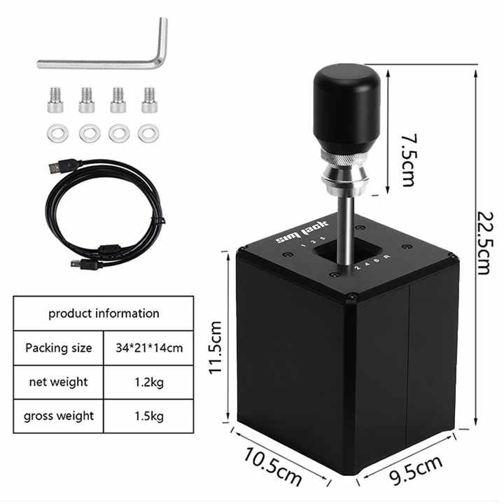 Sim Jack Mechanical Car Racing Simulator Game H Controllers