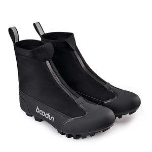 HBG 1592 Scarpe da <span class=keywords><strong>Ciclismo</strong></span> Invernali Calde e Resistenti al Freddo Antivento e Antischizzo da Mountain Bike Design Originale 1 Paio - Product Image 2