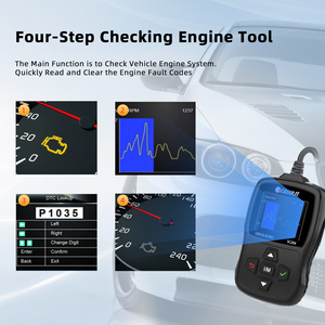CGSULIT Dụng Cụ Quét Chẩn Đoán Xe Máy Tự Động SC204 Máy Quét OBD2 - Product Image 3