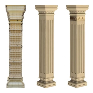 Moldes de Columnas de Hormigón de Alta Calidad, Estilo Europeo Romano, para Diseños de Columnas Cuadradas para Casas - Product Image 1