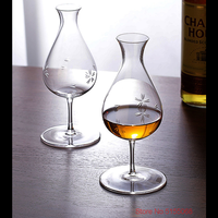 Nouveau Verre à Whisky Scotch Professionnel 2026 en Cristal Sans Plomb Transparent Classique Réutilisable, Grande Capacité, Petite Ouverture, pour Sommelier