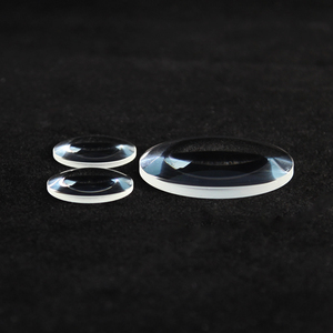 Lentille convexe Plano de grand diamètre d'usine 100mm 150mm 200mm 300mm revêtement anti-reflet OEM loupe Instruments d'optique - Product Image 4