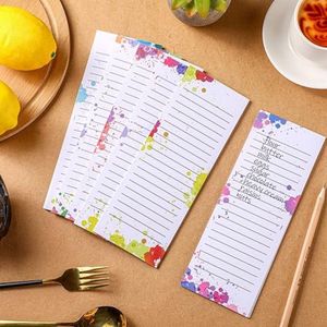 Los más vendidos, 60 hojas, notas adhesivas semanales ecológicas, blocs de notas de lista de tareas con imán de nevera, blocs de notas de papel de hojas sueltas - Product Image 3
